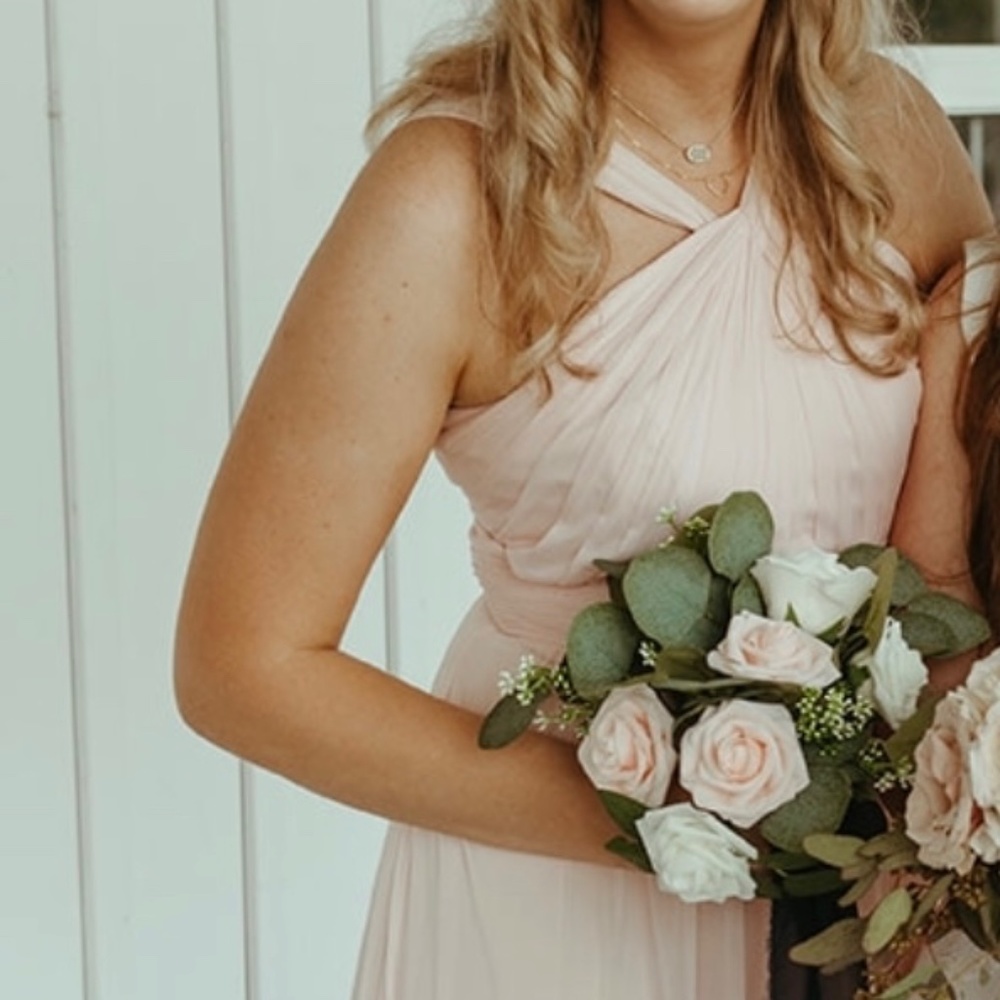 David’s Bridal Petal Bridesmaid Dress